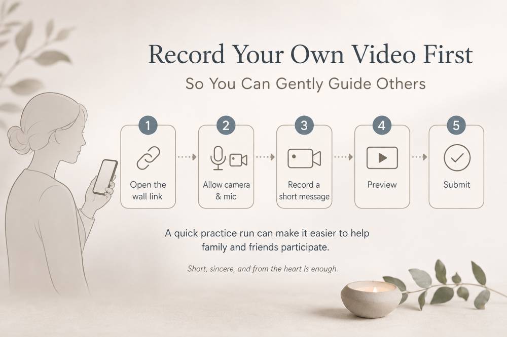 Record Your Own Memorial Video First (So You Can Gently Guide Others)